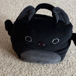 Squishmallows Black and Gray Kids Bag